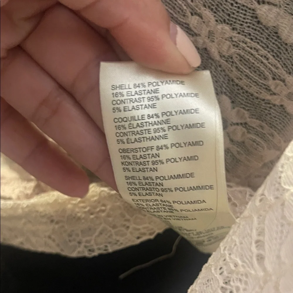 Free People | Tops | Free People My Party Lace Long Sleeve Top